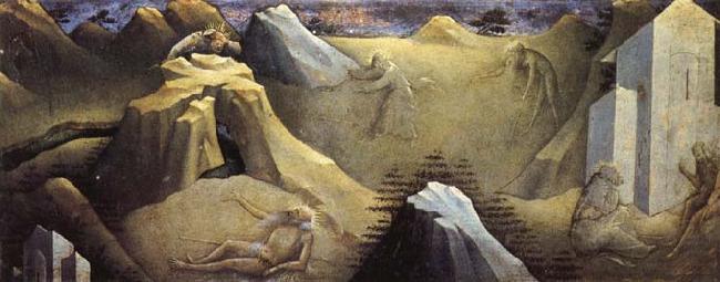 Lorenzo Monaco Scene from the Life of St.Onuphrius china oil painting image